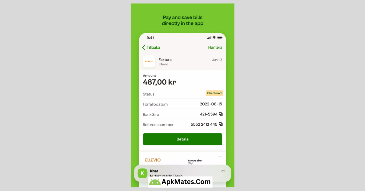 Download Kivra APK for Android – Free Version 11 Premium feel, free deal Kivra Swedish APK