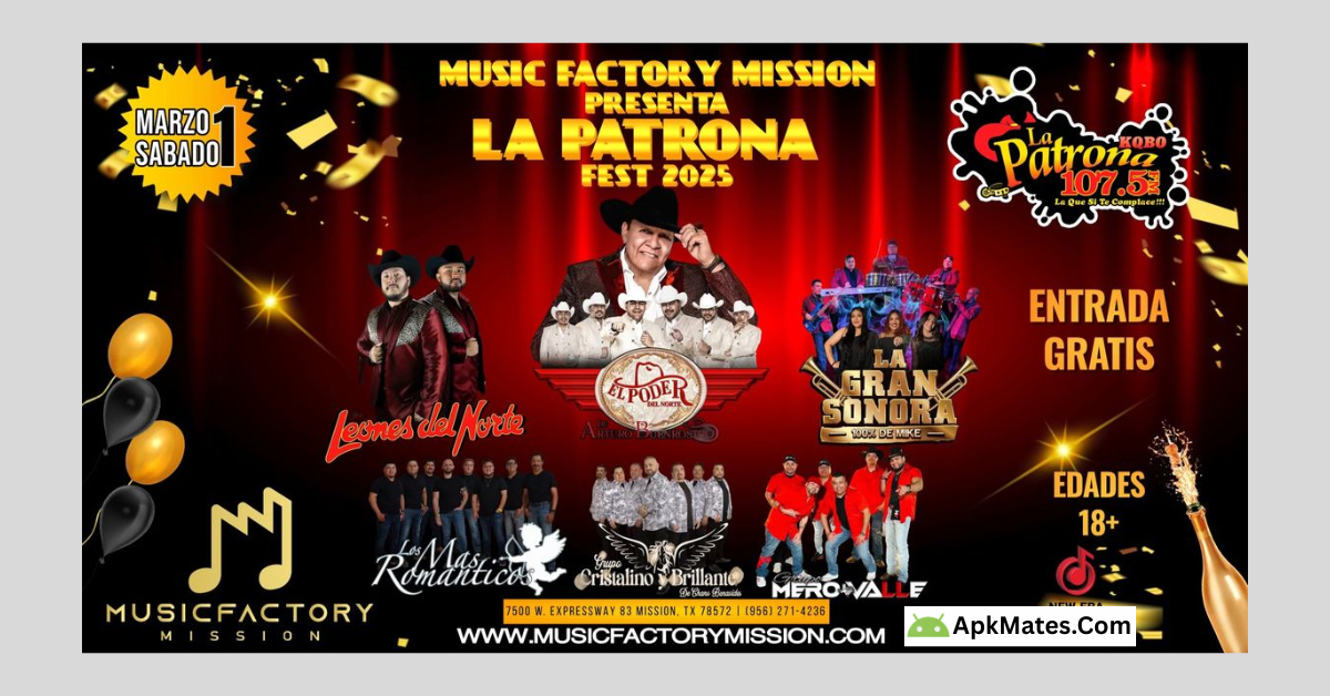 Get the latest version La Patrona 1075 FM 14.0