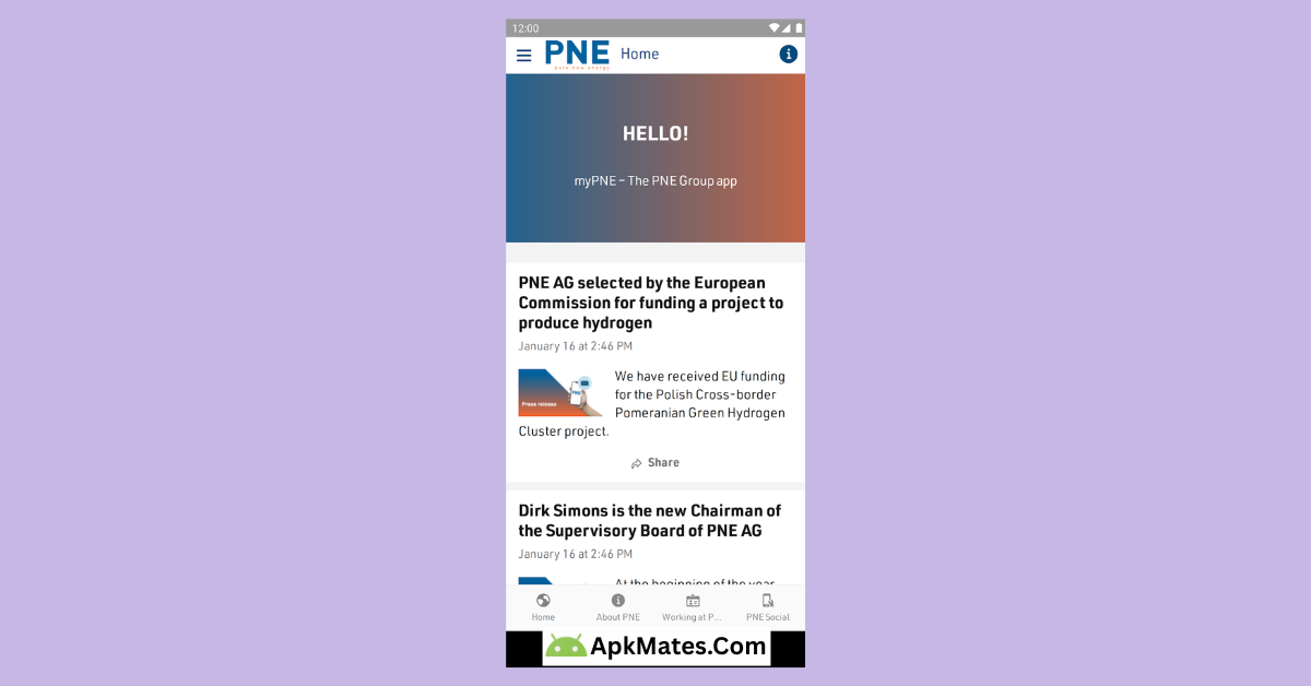Download now myPNE APK