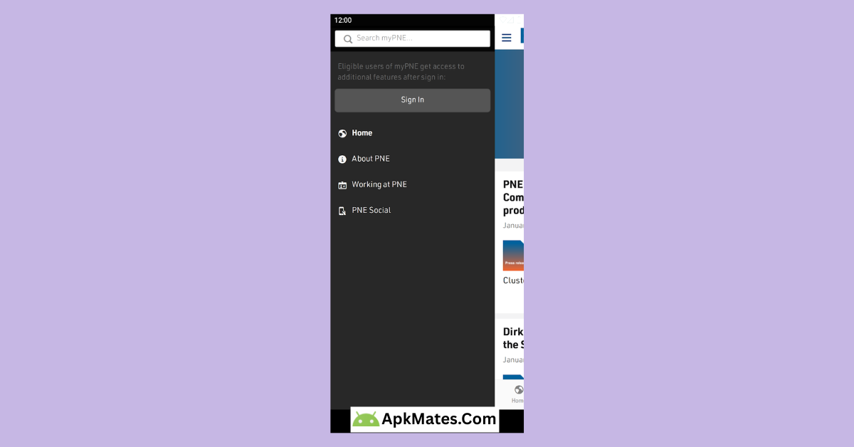 Free APK download myPNE APK