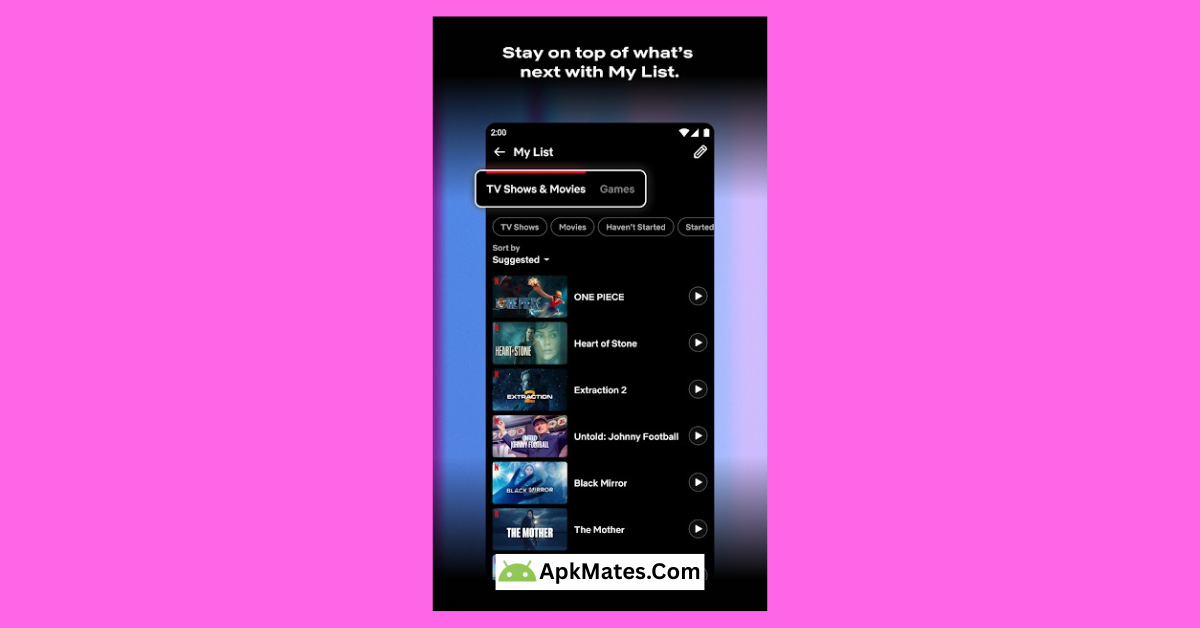Unlock it at no cost Netflix APK