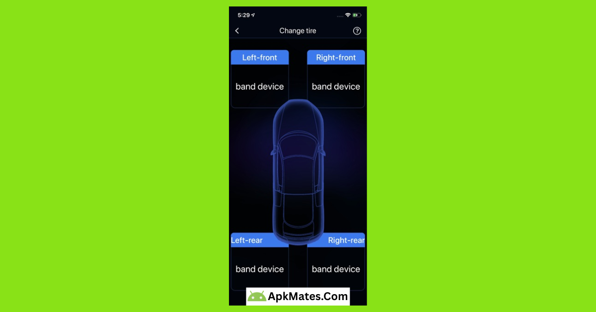 Use the core tools completely free TPMS APK