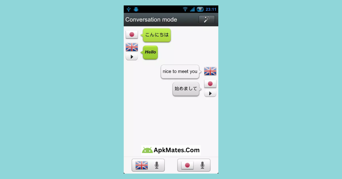 Start Connecting Now Voice Translator APK