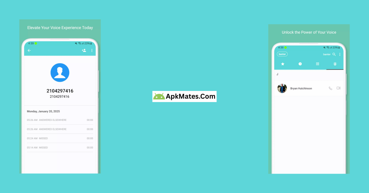 Free Download Banter APK – Latest Version 4 Install without charge Banter APK Free