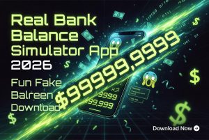 bank balance prank app